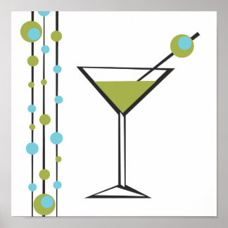 Martini Pub Poster