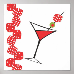 Martini pubaffisch poster