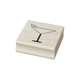 Martini Rubber Frimärke Stämpel