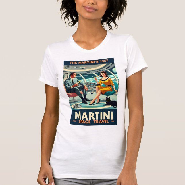 Martini Rymdresor Affischer The Martini's 1957 T Shirt (Framsida)