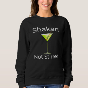 Martini Shaken not Stirred Cocktail Glass Lycklig T Shirt