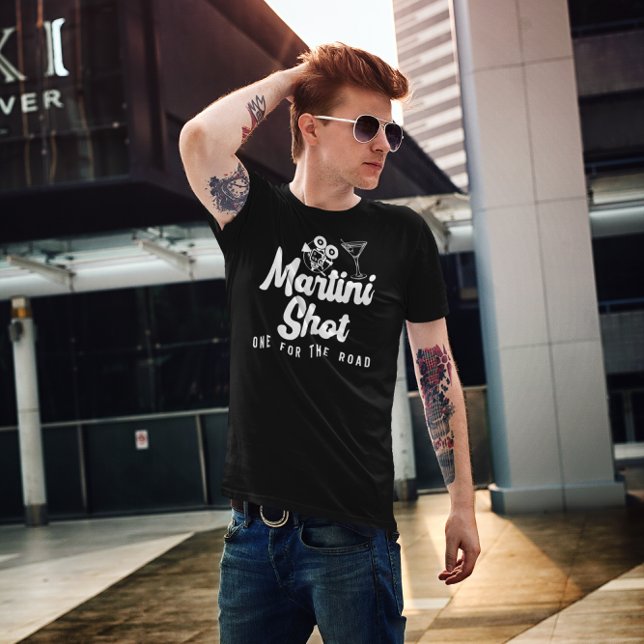 Martini Shot - en för vägen - filmmakare T Shirt (Skapare uppladdad)