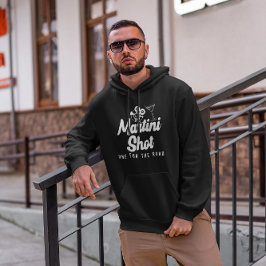 Martini Shot - en för vägen Hoodie