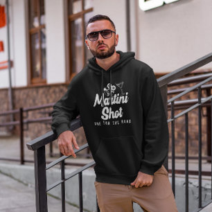 Martini Shot - en för vägen Hoodie