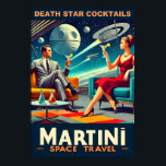 Martini Space Resor affischer Dödsstjärnor Cocktai<br><div class="desc">Välkommen till Mid Century Fantasy World! Utformningar i den här butiken föds efter att ha växt upp i ett hem för Mid Century som är komplett med Martini-älskande föräldrar. Bryt ut cocktails. Att slå ihop fakta med fantasi i Mid Century Modern,  Jazz,  Retro Futuristiska,  Atomic and Space Age Design.</div>