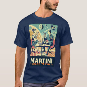 Martini Space Resor affischer Flight Crew T Shirt