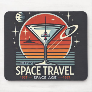 Martini Space Travel 1957 Space Age Logotyp Musmatta