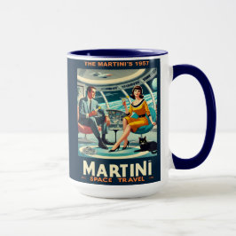 Martini Space Travel Posters The Martini's 1957 Mugg