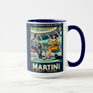 Martini Space Travel Posters The Martini's 1957 Mugg