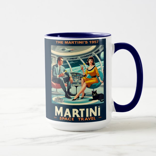 Martini Space Travel Posters The Martini's 1957 Mugg (Höger)