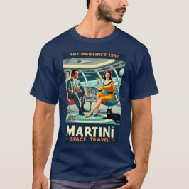 Martini Space Travel Posters The Martini's 1957 T Shirt