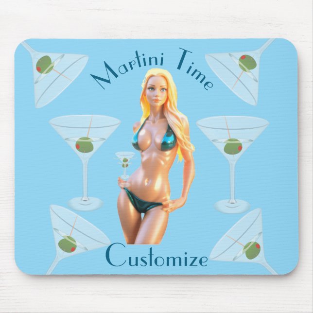 Martini tid Bikini Babe Thunder_Cove  Musmatta (Framsidan)