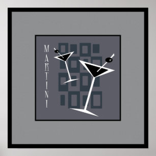 Martini-tid Poster