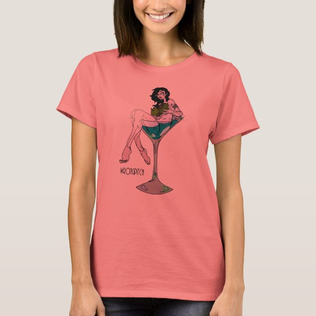 Martini-tid? Tee Shirt (Framsida)