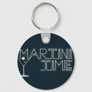 Martini Time Nyckelring