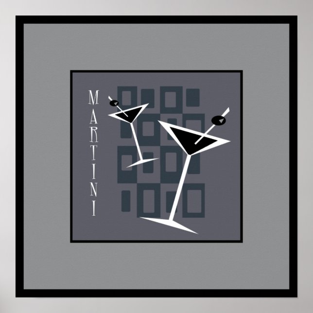 Martini Time Poster (Framsidan)