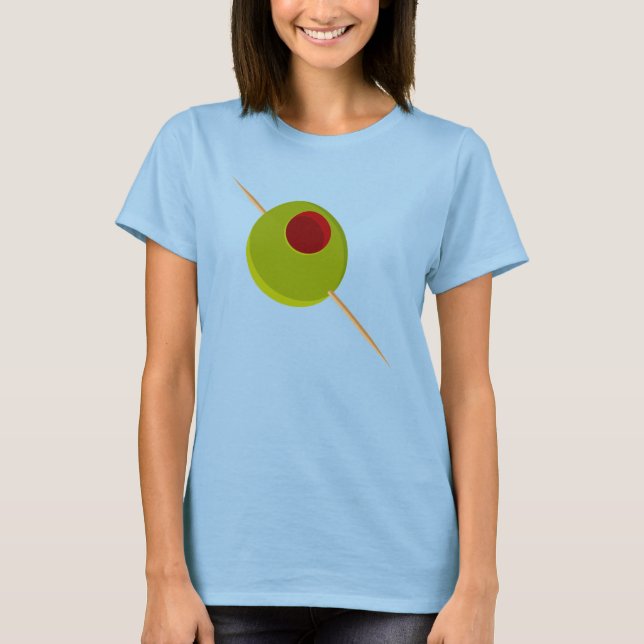 Martini Time Shirt Tee (Framsida)