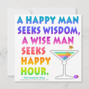 MARTINI ZEN: Den vise mannen söker inbjudningar ti