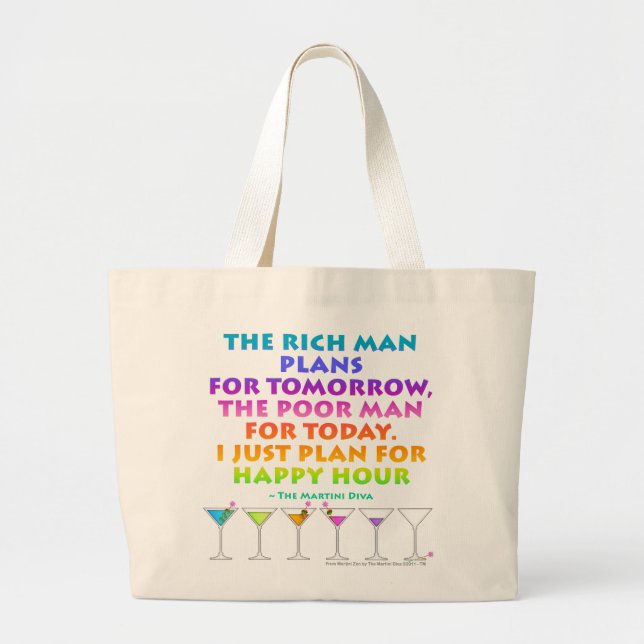 MARTINI ZEN - Plan för Happy Hour Matkasse Väska (Framsidan)