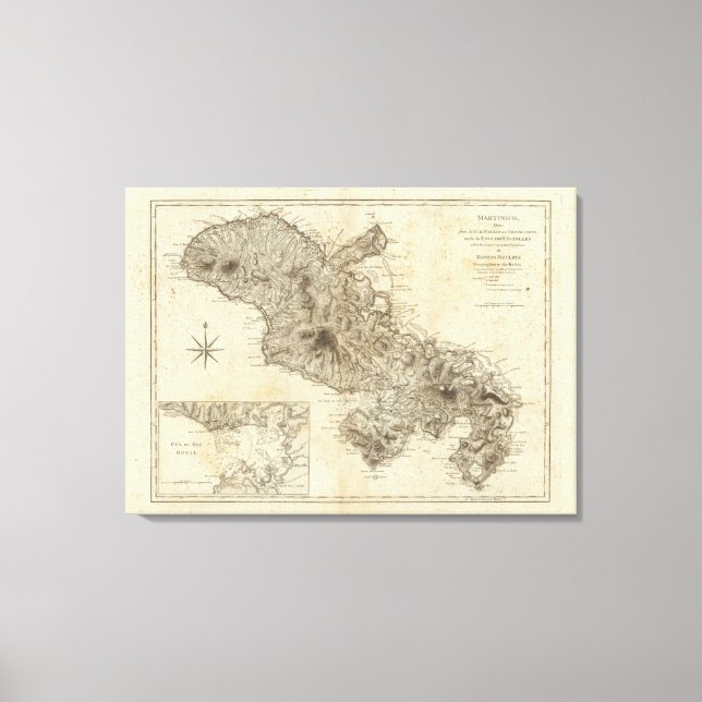 Martinico Canvastryck (Framsida)