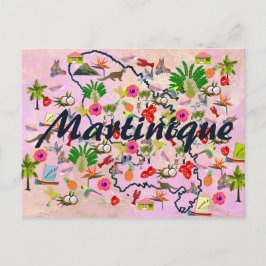 Martinique carte postale vykort