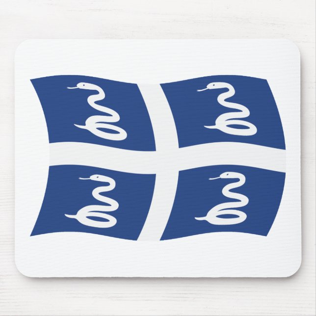 Martinique Flagga Musmattor (Framsidan)