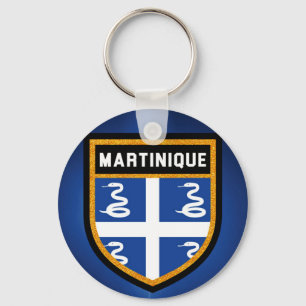 Martinique Flagga Nyckelring