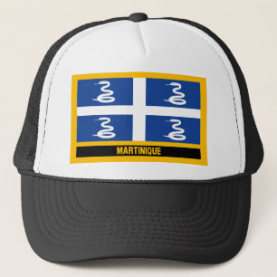 Martinique Flagga Truckerkeps