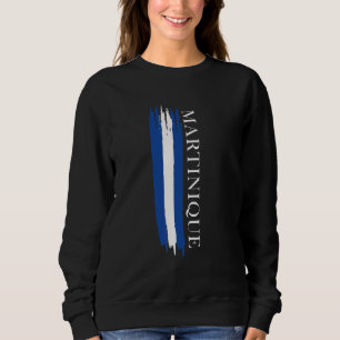 Martinique flaggfärgsränder t shirt