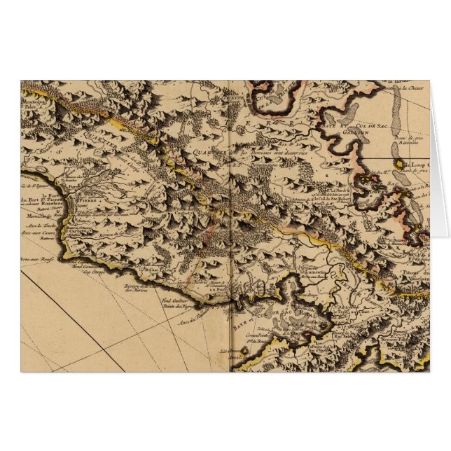 Martinique Hälsningskort (Framsidan Horizontal)