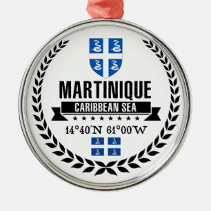 Martinique Julgransprydnad Metall