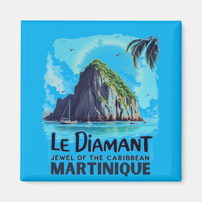 MARTINIQUE MAGNET (Framsidan)