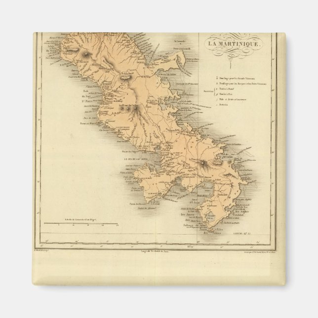 Martinique Magnet (Framsidan)