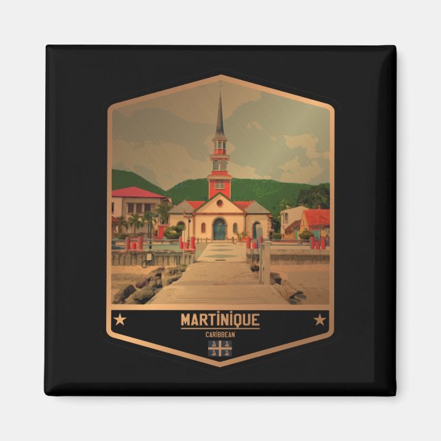 Martinique Magnet (Framsidan)