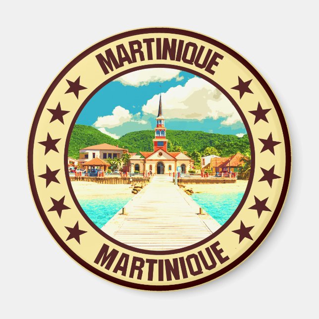 Martinique Magnet (Framsidan)