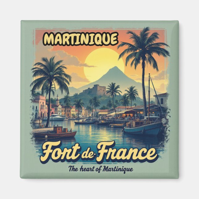 MARTINIQUE MAGNET (Framsidan)