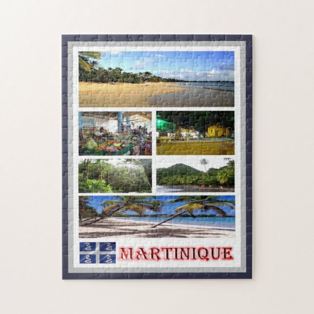 Martinique - Mosaic - Pussel (Vertikal)