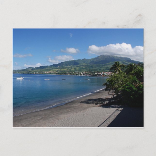 Martinique panoramic vykort (Framsida)