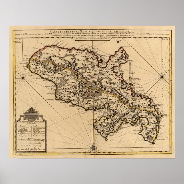 Martinique Poster (Framsidan)