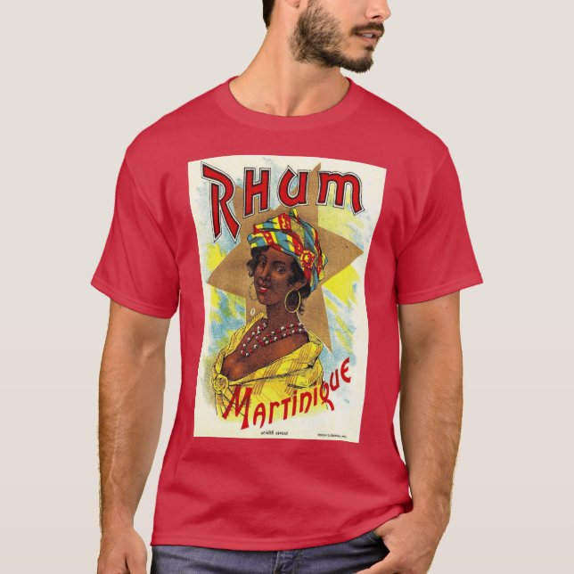MARTINIQUE RHUM T SHIRT (Framsida)
