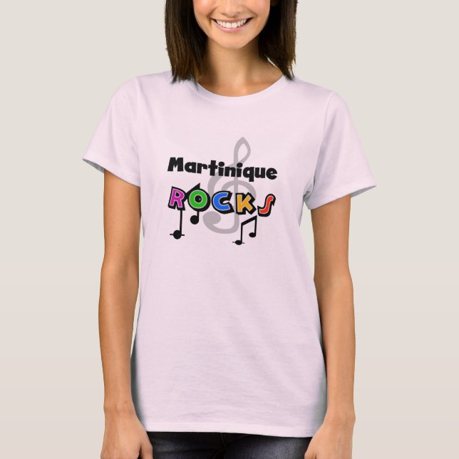 Martinique stenar tee (Framsida)