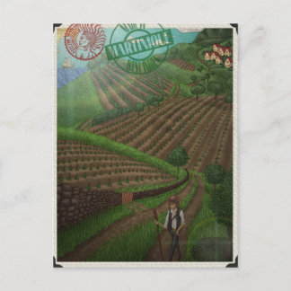 Martinique vid Ordovich Vykort