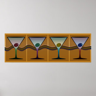 Martinis 28 poster