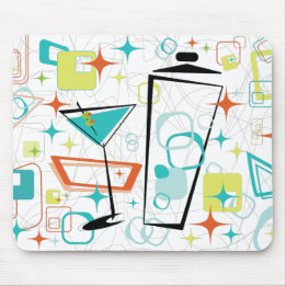 Martinis A Go Mouse Pad Musmatta