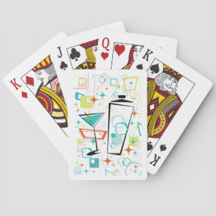 Martinis enGå som leker kort Spel Kort