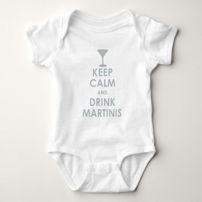 martinis för behållalugndrink tee shirt (Framsida)
