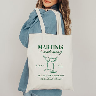 Martinis & Matrimony Bachelorette Helg Tygkasse