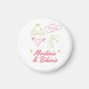 Martinis och Bikinis Sjungande och dansande möhi Magnet