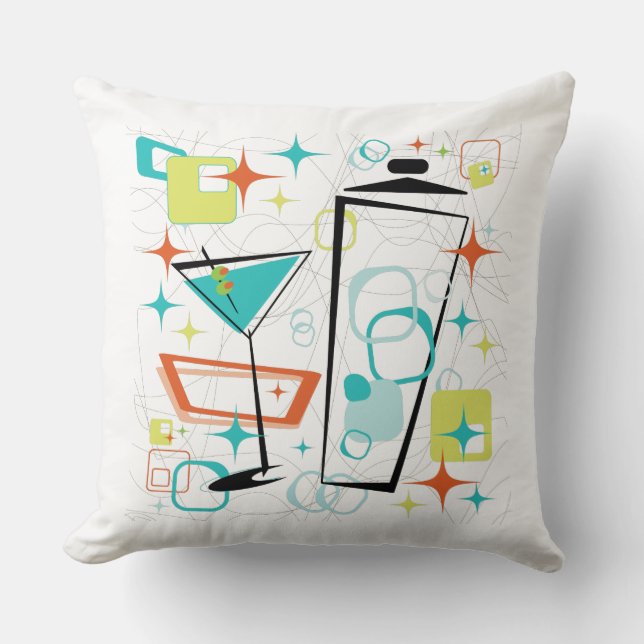 Martinis som enGå kudder Kudde (Framsida)