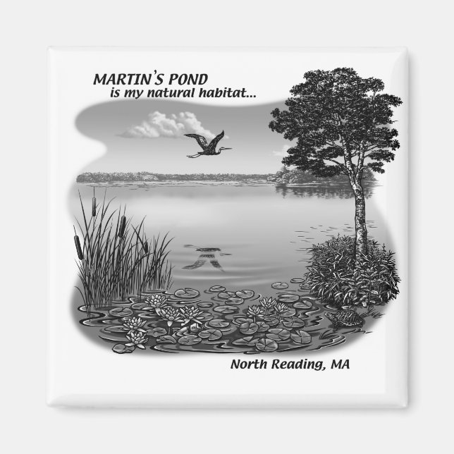Martin's Pond Magnet (Framsidan)